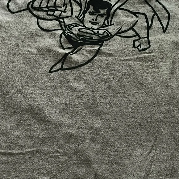 Vintage Valour DC Comics Olive Superman Graphic Tee - Picture 5 of 7